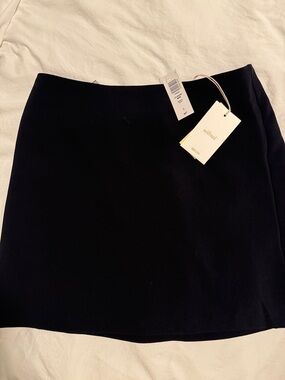 Wilfred Black Mini Skirt with Tag